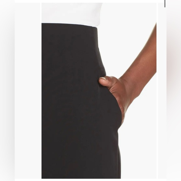 Eliza J • Black High Waist Straight Leg Dress Pants • Size 8 - Picture 5 of 15